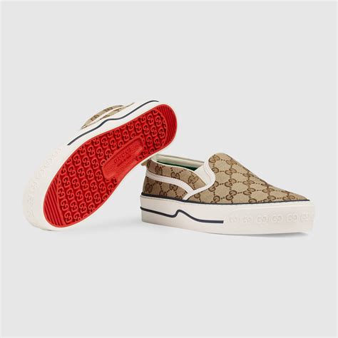 gucci scarpe tennis|Gucci tennis 1977 slip on.